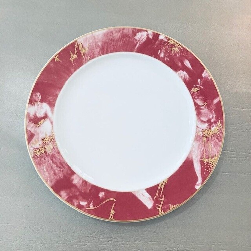 Rosenthal Epoque Pink Gold Ballet Ballerina Dancer Dance Charger Service Plate